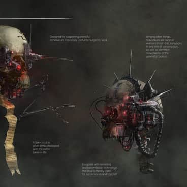 Servo-Skulls by Felix Tisch (felixlikesdrawing)