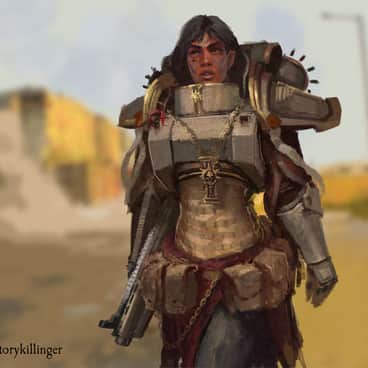 Sister of Battle by Stefan Ristić (StoryKillinger | Stori Killinger)