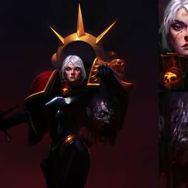 Sister of Battle by Ibrahem Swaid (noobovich | saint-max)