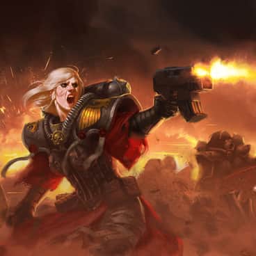 Sisters of Battle by Mark Tarrisse (marktarrisse)