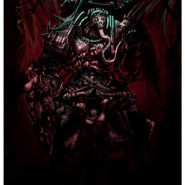 Slaanesh Demon Prince by Pavel Zolotko (Pabel Art | PabelBilly)