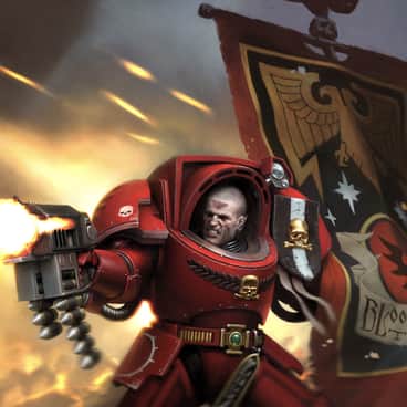 Space Marine Heroes by Mark Holmes (thebrushmonkey)