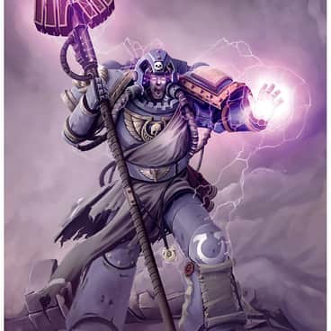 Space Marine Librarian by Nikolaus Ingeneri (ning | ingeneriart)