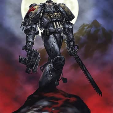 Space Wolves Grey Hunter by Mark Gibbons (MG Artworks | mg_artworks)