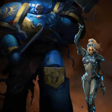 Starcraft Warhammer by Cheol Joo Lee (paratrooper | CJ Lee | cheoljoolee)