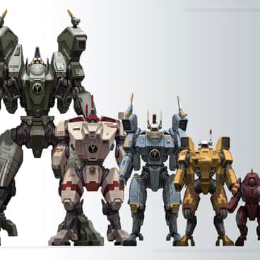 T’au Battlesuits by Tze Kun Chin (陈志堃 | Kevin Chin | kingmong2k3 | kingmong)