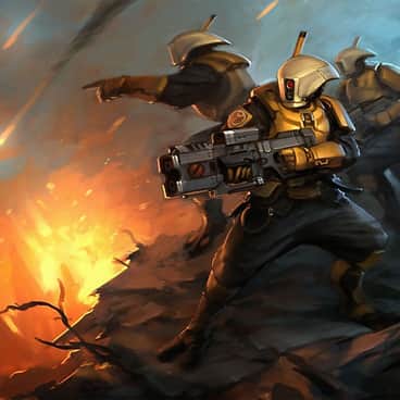 T’au Pathfinder Team by Vadim Bakhlychev (slipgatecentral | Vadim B)