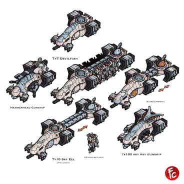 T’au Vehicles by Fabrizio Carminati (LordCarmi | lord_carmi)