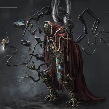 Tech-Priest by Felix Tisch (felixlikesdrawing)