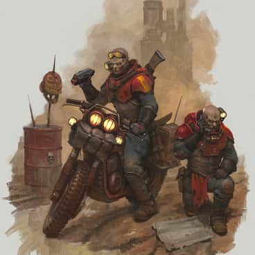 The Bladed Cog Cult by Jaime Martinez (Dabanaworks | Jaime Matrtinez)