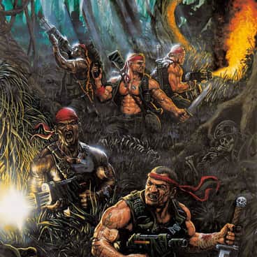 The Catachan Jungle Fighters by Karl Kopinski (Karlkop | karlkopinski)