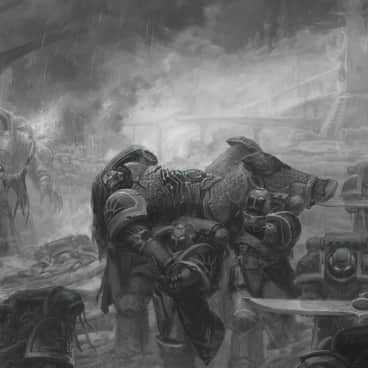 The Funeral of Gwalchavad by Ruslan Korovkin (korovkinruslan)