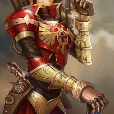 The Red Knight by Yinan Cui (DanteWontDie)