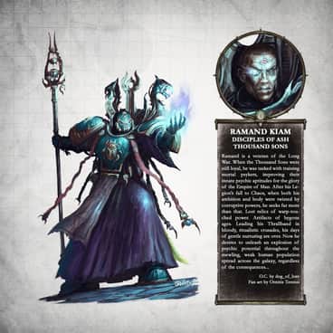 Thousand Sons Ramand Kiam by Orniris Terensi (OrnirisTerensi | orniris)