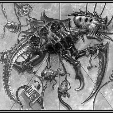 Tyranid Autopsy by Adrian Smith (adriansmithartist)