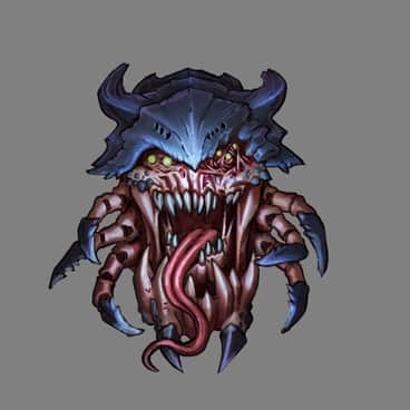 Tyranid Portrait by Dicey June (MistyMiasma)