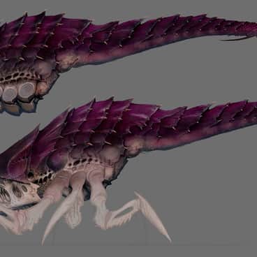 Tyranid Ripper by Ted Beargeon (itchynick | tedbeargeon)