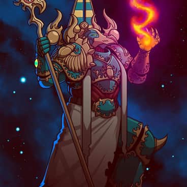 Tzeentch Sorcerer by Taylor Schmidt (Blazbaros | Blaz baros)