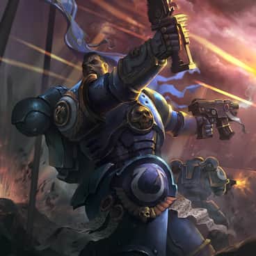 Ultramarine Space Marine by WEi Zi