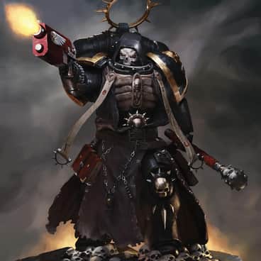 Warhammer Chaplain by Theis Møller Jacobsen (theismoellerjakobsen)