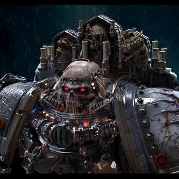 Warhammer Chaplain by Pavel Zolotko (Pabel Art | PabelBilly)