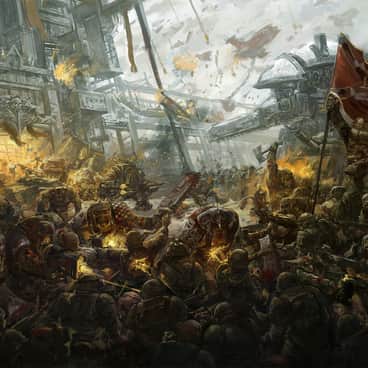 Warhammer Red Waagh! by Fares Maese (faroldjo | faresmaese)