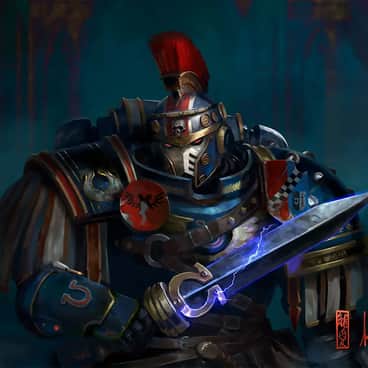 We March For Macragge by David Sondered (colrouphobia)
