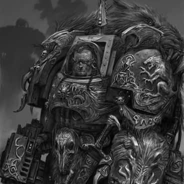 Wolf Lord by Adrian Smith (adriansmithartist)