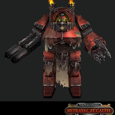 Word Bearers Customized Dreadnought by Sabine Weinman (GunCannonBoy | David Weinman)