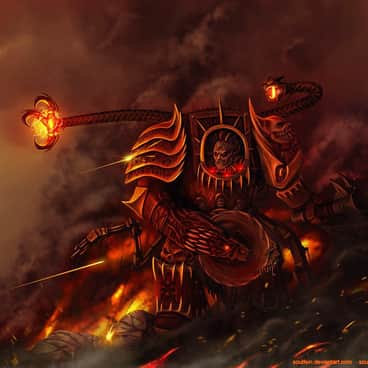 World Eaters Techmarine by Daniele Capitani (Soulfein)