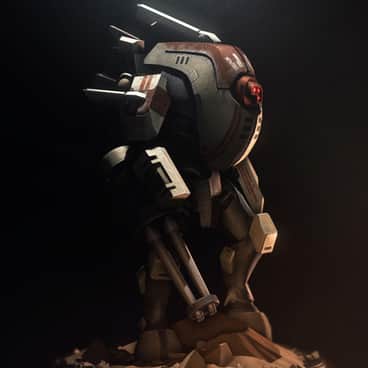 XV25 Stealth Battlesuit by Alexandre Cadinot (Augure | MrCryCraft)