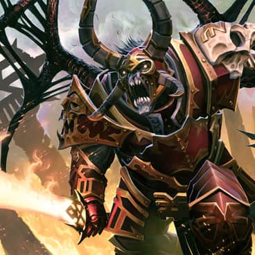 Doom – Herald of Khorne by Nicholas Kay (Klausmasterflex)
