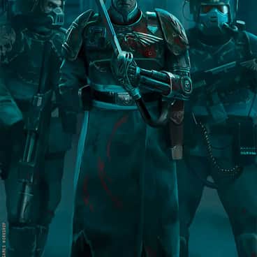 RED WAAAGH: Cadians by Nacho Molina (nachomolina | nachomolinaart)