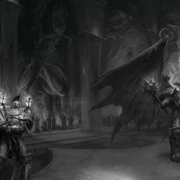 Anax Temidennus vs Demonic Lorgar by Ruslan Korovkin (korovkinruslan)