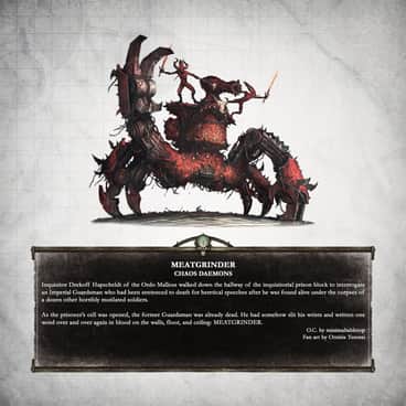 Chaos Daemons Meatgrinder by Orniris Terensi (OrnirisTerensi | orniris)