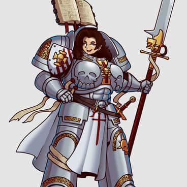 Grey Knight Lydianna by Taylor Schmidt (Blazbaros | Blaz baros)