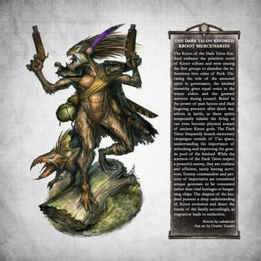 Kroot Mercenaries by Orniris Terensi (OrnirisTerensi | orniris)