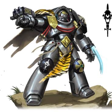 Space Marine Commander by Nicholas Kay (Klausmasterflex)