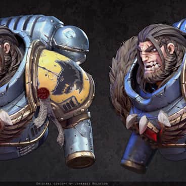 Space Wolf by Marco Puricelli (M_Puricelli)