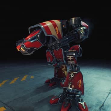 Warhound Titan by Andrew Mezentsew (Death_Jester)