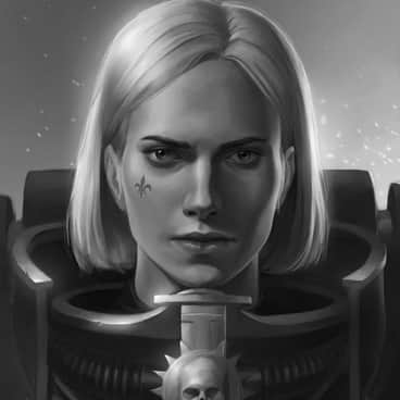 Adepta Sororitas by Ivan Klimenko (IvanKlimenkoart)