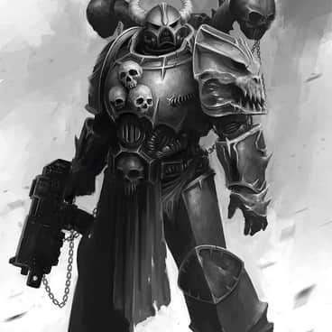 Chaos Marine by Yosafat Bayupratama (CELENG | CelengAdeptus | YosBayu | bunimillennial)