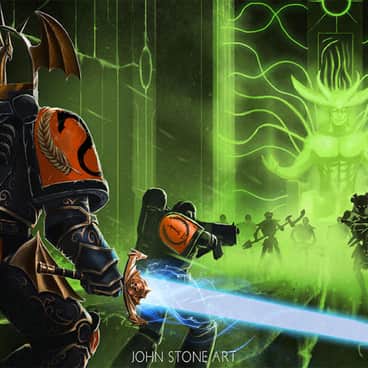 Dragons Unleashed by John Stone (john_stone_art)