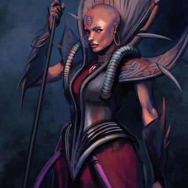 Genestealer Female Magus by OD60