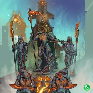 Necron Lord by Fabrizio Carminati (LordCarmi | lord_carmi)