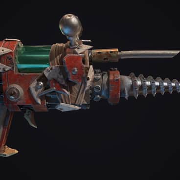 Ork Pistol by Ke Liu