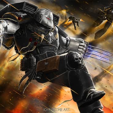 Raven Strike by John Stone (john_stone_art)