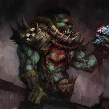 Savage Orc by Dmitry Brushray (brushray | art_bruray)