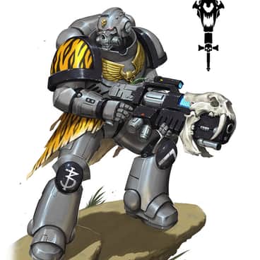 Space Marine by Nicholas Kay (Klausmasterflex)