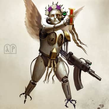 Cyber Cherub by Elijah ArhPriest (Elijah Gurenko | Ilya Gurenko | arhpriest)